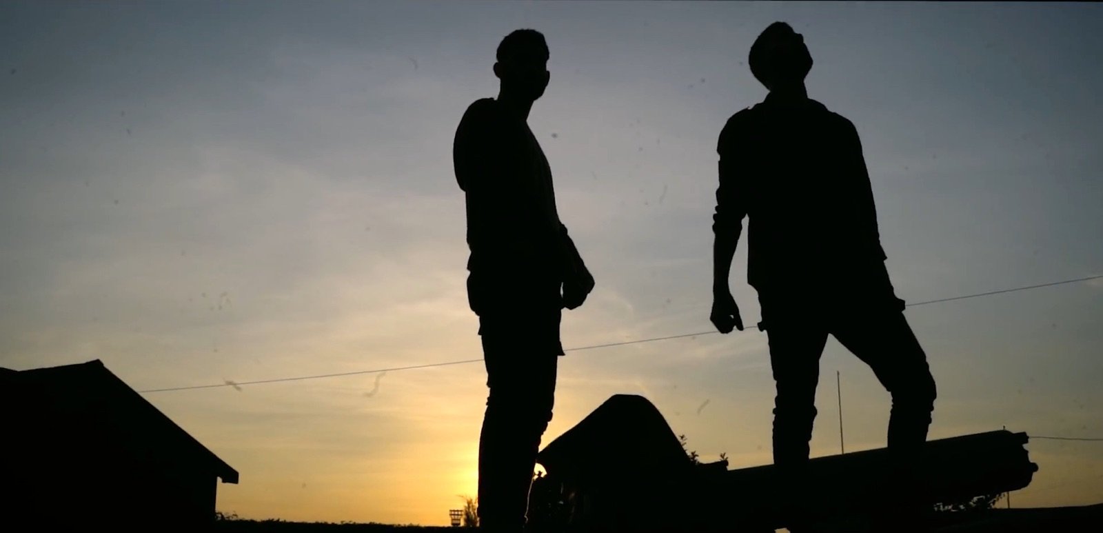 Silhouettes at sunset