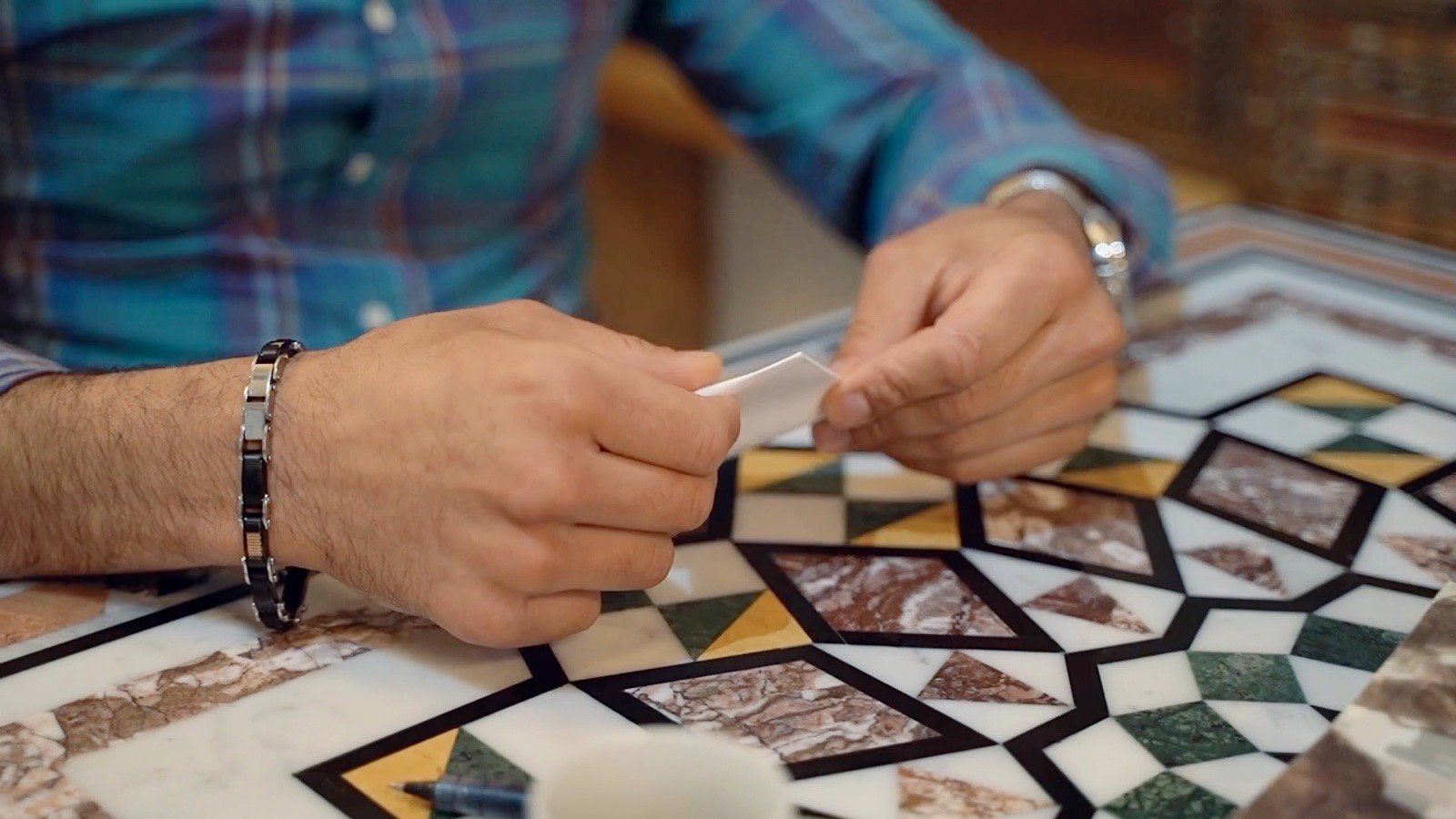 Folding the note