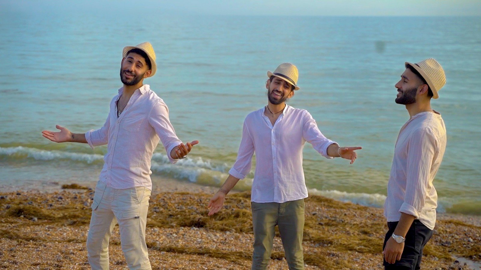 On the beach