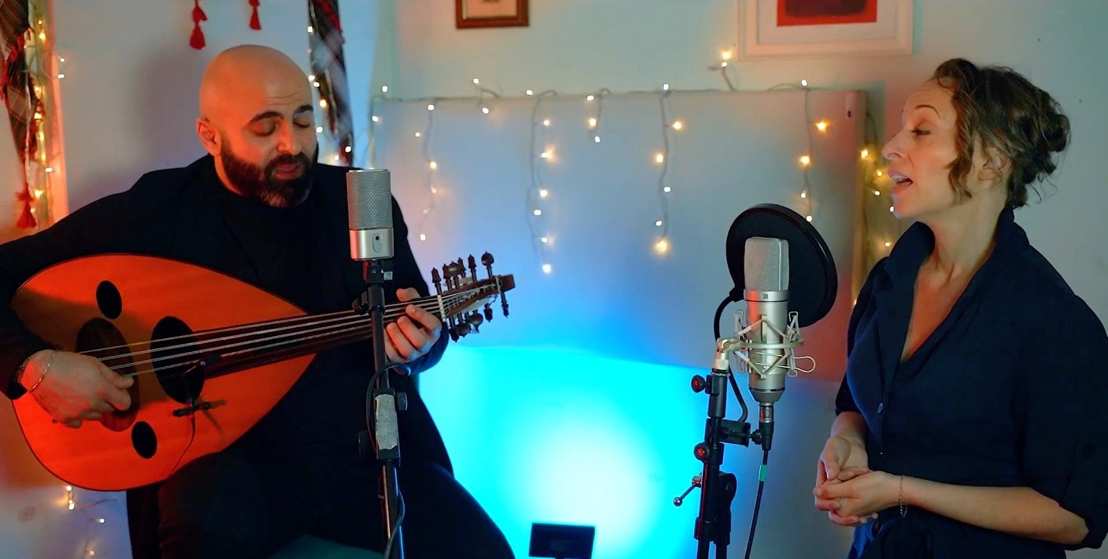 Singing to each other