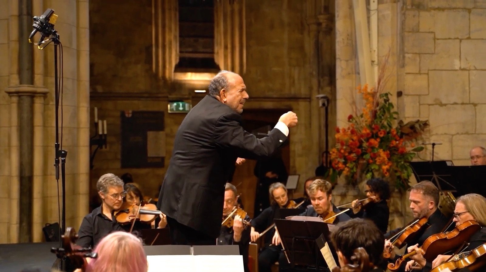 Wissam Boustany conducting St Paul’s Sinfonia