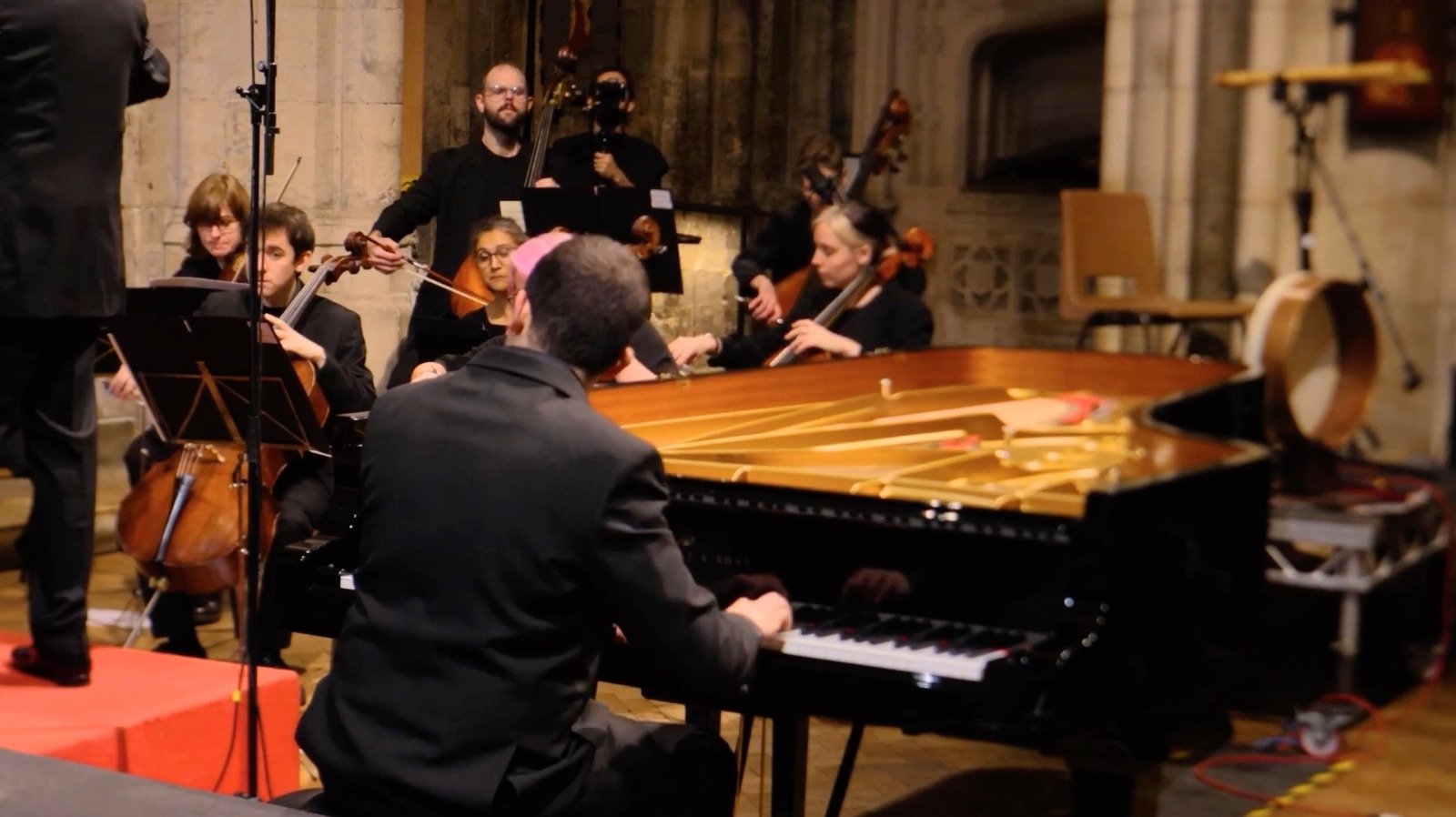 Marc Kawwas at the piano