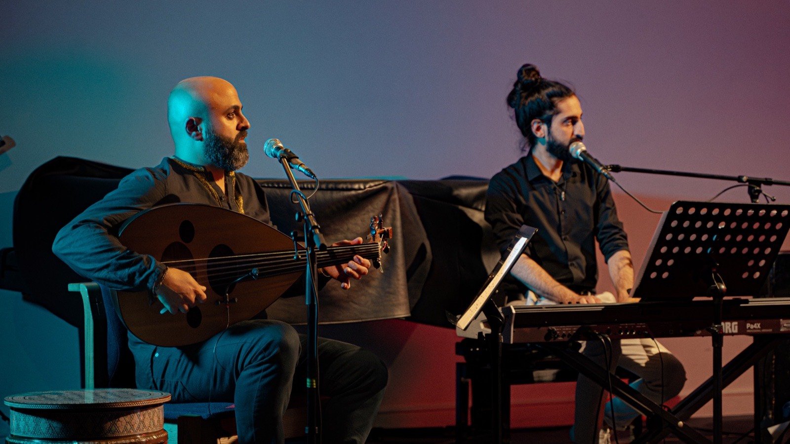 Oud and keyboard