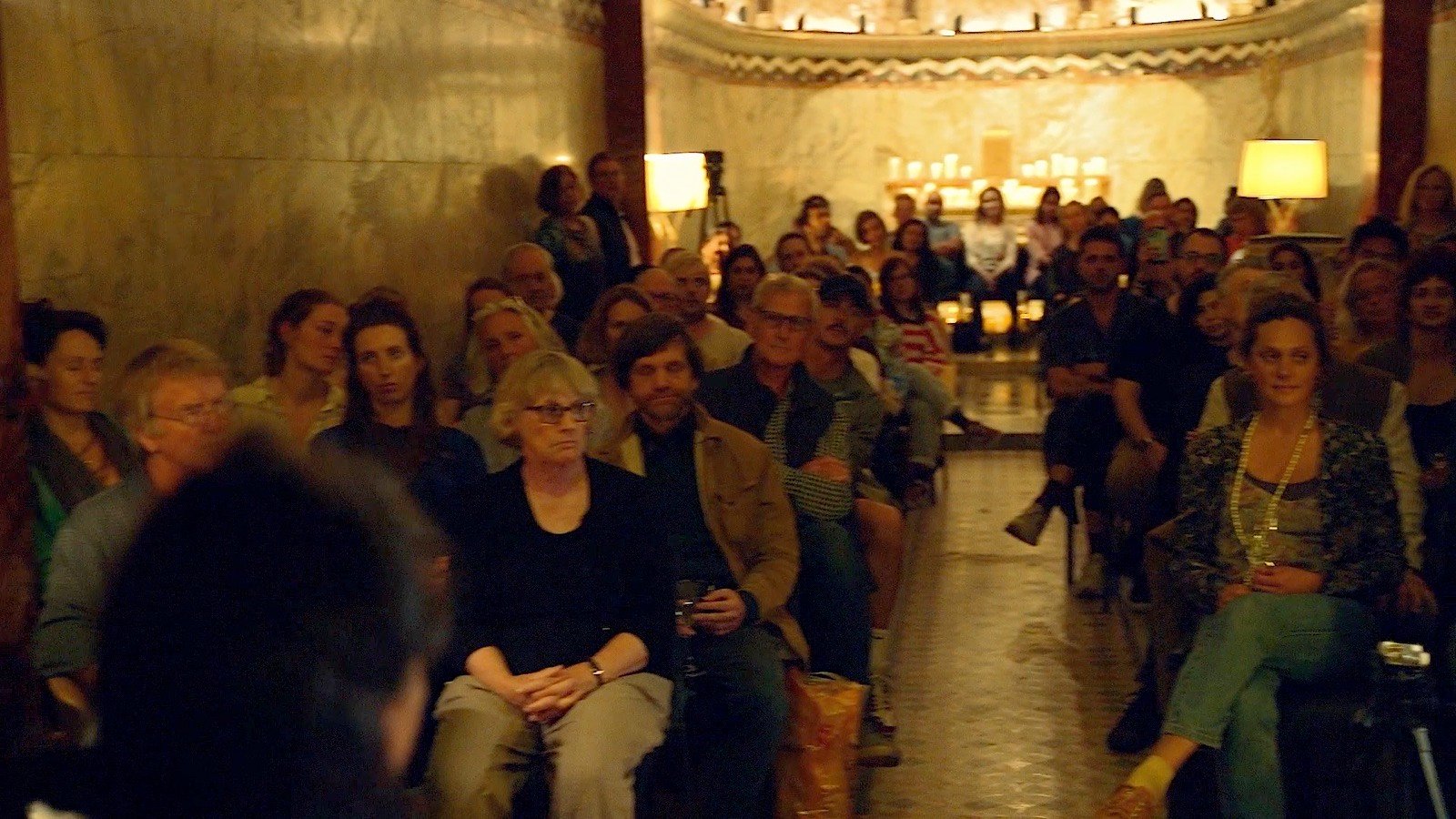 The audience