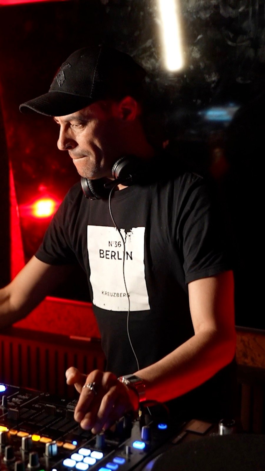 At the decks