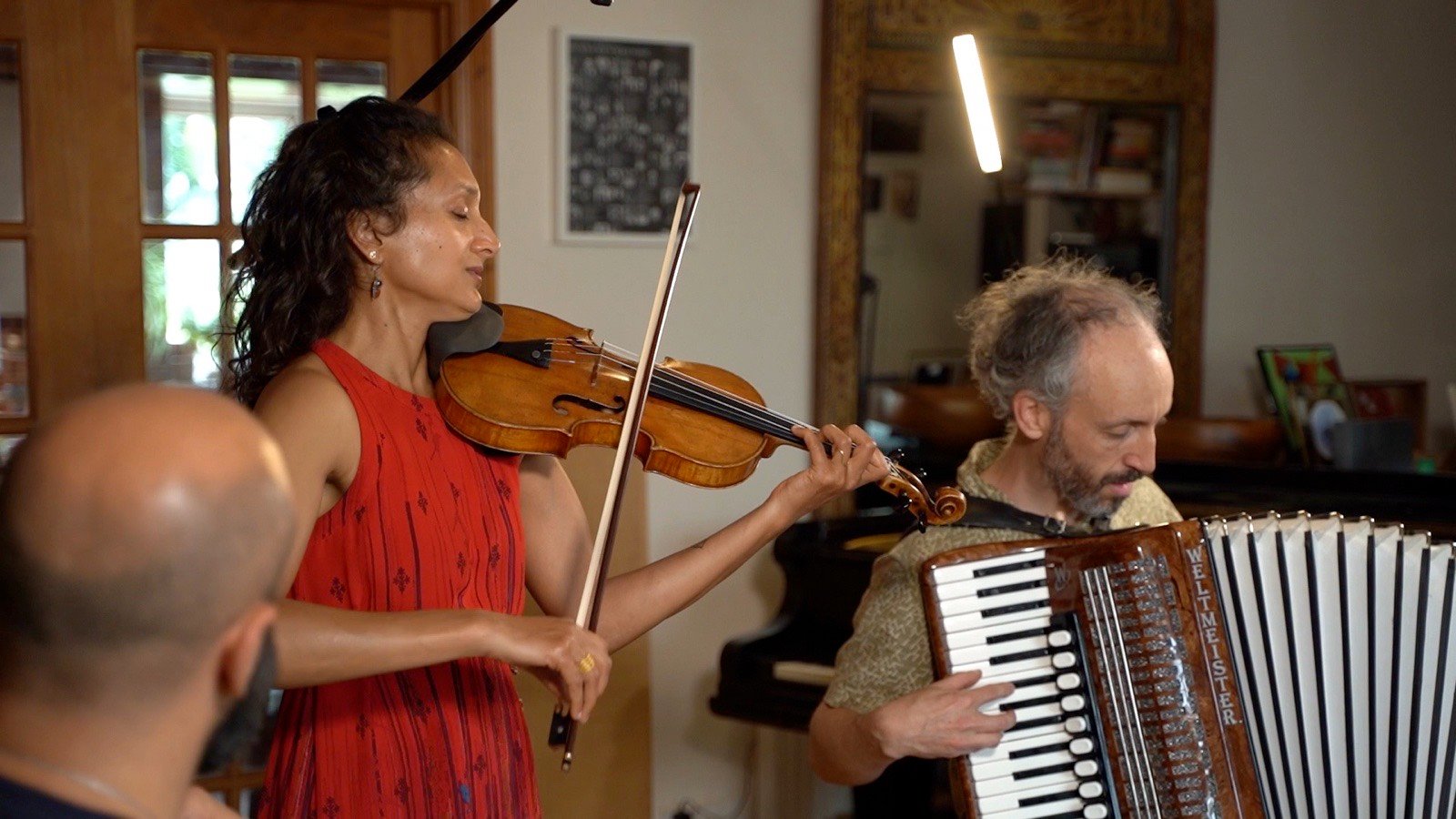 Violin and accordion